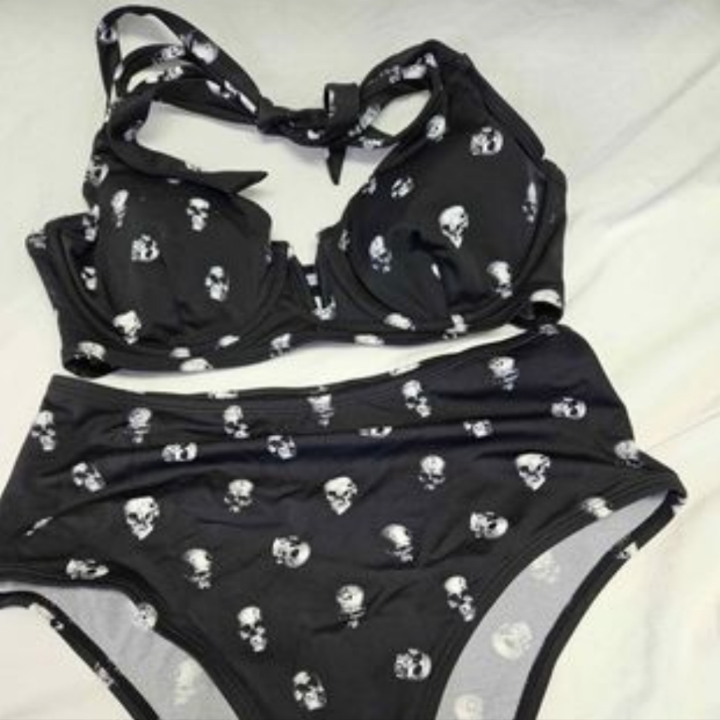 Killstar Two Piece Bikini Swimsuit